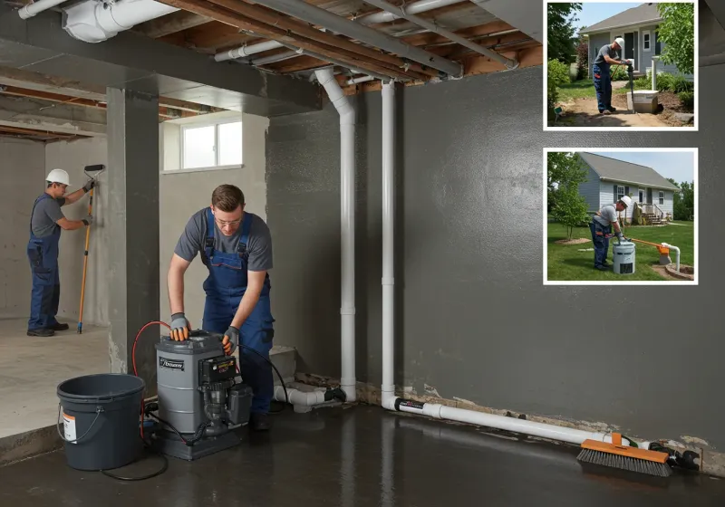 Basement Waterproofing and Flood Prevention process in Mitchell, SD